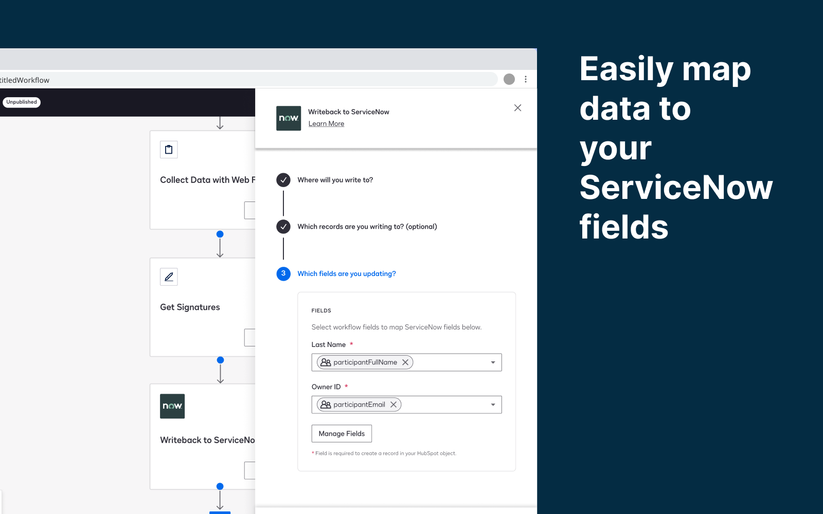 Scan Engine Screen Shot Servicenow Docusign